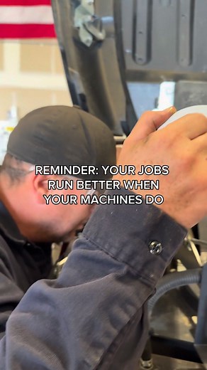 1.7K views | Good maintenance keeps your projects moving. Here's your friendly reminder to service your machine and keep downtime to a minimum. ️ | Meridian Pacific Equipment | Facebook