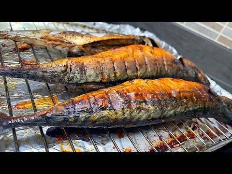 How to Smoke Mackerel in the Oven| Smoked Mackerel | Grilled Mackerel