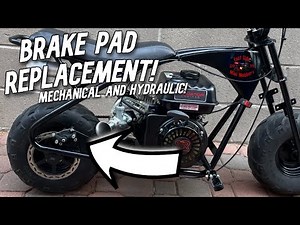How to Replace Brake Pads on a MonsterMoto or MotoVox Minibike