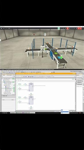 Weight-Based Sorting System. Factory I/O + TIA Portal V21