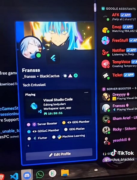 flutter emang senyaman itu 🗿 #flutter #anakit #softwaredeveloper #programmer