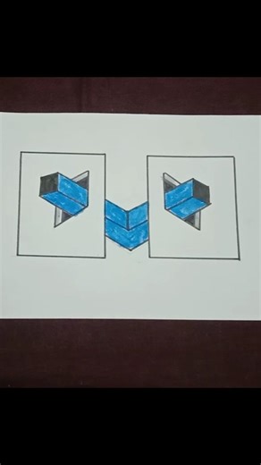 How to draw arrow shape with hand. arrow #art #drawing