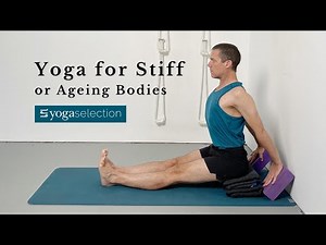 Iyengar Yoga for Stiff or Ageing Bodies (65-Minute Full Class) | Gentle Mobility, Posture & Strength
