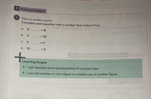 1 Practice Problems4. from an earlier courseComplete each eq... | Filo