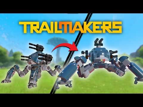 I Made a Walking War Robot in Trailmakers