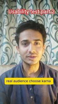 Usability Testing for Designers With Example #uiux #usabilitytesting #figma #youtubeshort #tranding