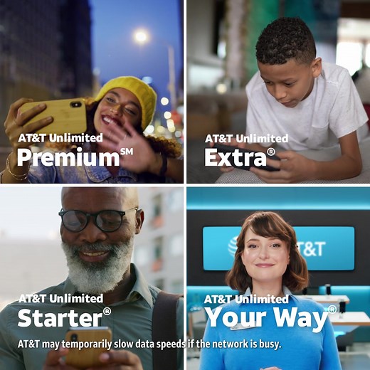617K views · 5.4K reactions | There's something for everyone with Unlimited Your Way℠. Combine Unlimited plans to create your perfect family plan. | AT&T | Facebook