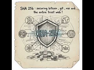 SHA 256 : securing bitcoin , git , nix and the entire trust web !