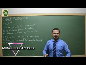 11 S.L.O # 2.8.5 & 2.8.6 "Area under the curve of speed-time graph"