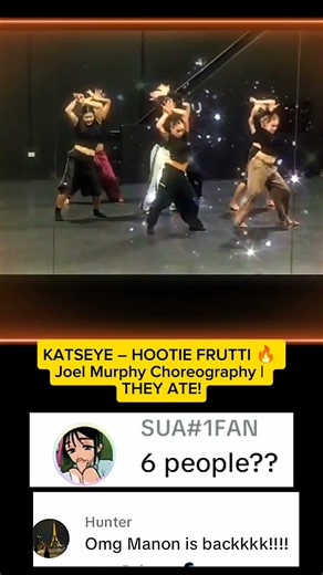 KATSEYE–HOOTIE FRUTTI🔥Joel Murphy Choreography|THEY ATE!#daniela #yoonchae‎ #shorts #eyecon #katseye