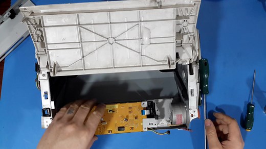 惠普1020p清洁激光器的步骤