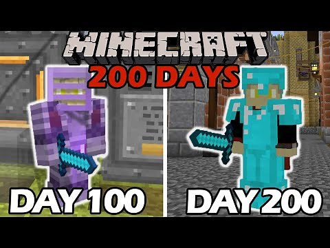 I Survived 200 Days in the Industrial Revolution in Minecraft