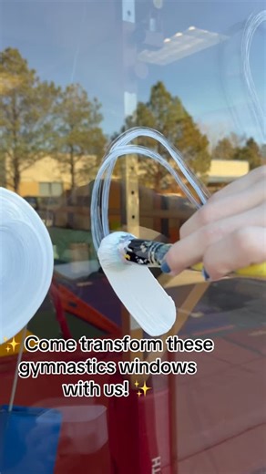 painted panes | Shapes & Colors 👀🌈 Follow us for more window painting content, tips and inspo!! #painting #windowpainting #bannerpainting #artist | Instagram