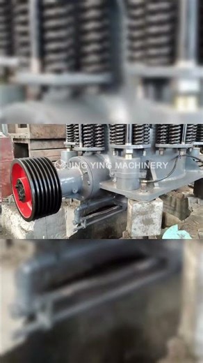 Industrial symons cone crusher for mining plant in stone processing line #symons #cone #jycrusher