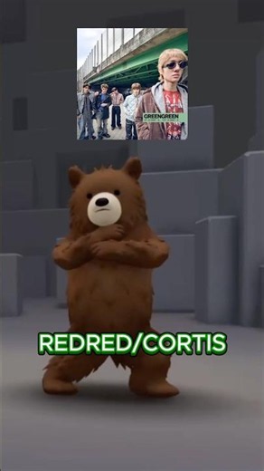 CORTIS: REDRED Roblox #music #roblox #cortis #hybe #redred #greengreen #kpop #bts #youtubeshorts