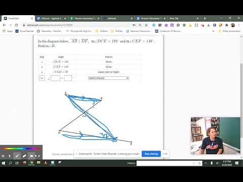 Angle justification on delta math