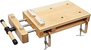 Hard Wood Workbench, Desktop Vice Woodworking Vise With 4 Superior Clampings, Quick Release Woodworking Vise Clamps For Woodworking Desktop, Woodworking Vise Portable Smart Vice With Superior Clamping