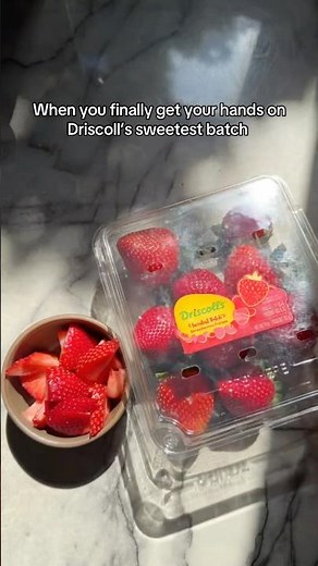 Feels like a party every day when I get me hands on Driscoll’s Sweetest Batch😌🍓#Driscolls