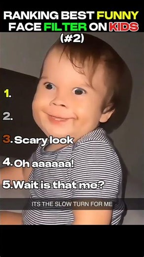 Ranking Best Funny Face Filter On Kids😭part2 #viral #funnyfilters #funnykids #ranking