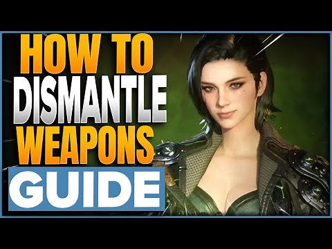 How To Dismantle Weapons In The First Descendant