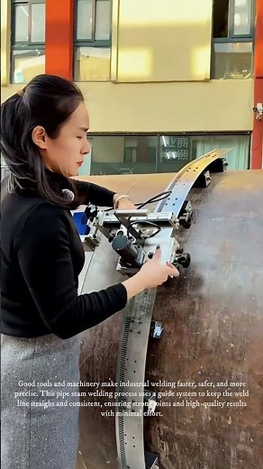 Advanced Pipe Welding Technology: Seam Welding with Precision Guidance Systems