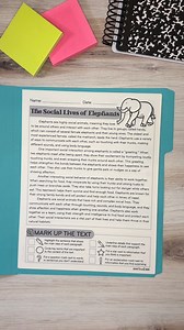 These Quick Comprehension informative passages are just what you need to engage your students with high-interest topics, while practicing a variety of reading skills and strategies. This set is all about some of the clever and fascinating creatures of the animal kingdom!! Comment below with "ANIMALS" to have a link sent to your message! | Create.Teach.Share