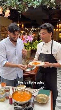 Trying the new Bungalow sauces with chef vikas khanna at his world famous restaurant Bungalow | NYC