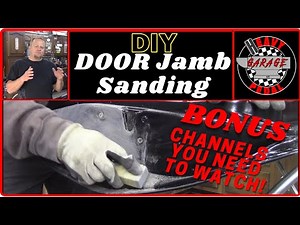How to Sand Car Jambs for Paint. Channels to watch for good paint advice! 1975 Firebird Restoration