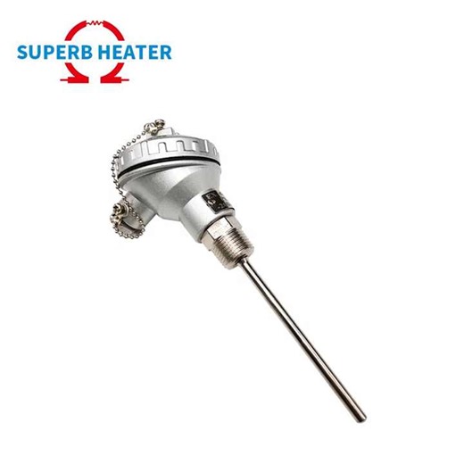 High Precision Stainless Steel Probe Pt100 RTD Thermocouple with Junction Box Temperature Sensor