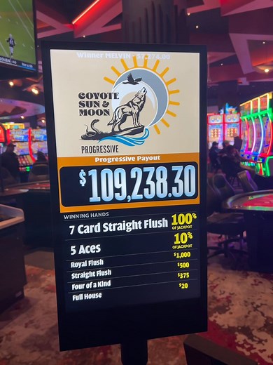 3.4K views · 17 reactions | Table Games Progressives keep growing!! #EMCTablesYourBestBet #EMCThePlaceToWIN | Eagle Mountain Casino | Facebook