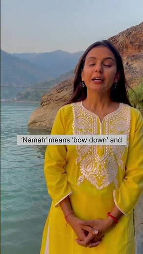Meaning of Namaste #yogaphilosophy