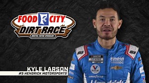 1.3K views · 290 reactions | Will Kyle Larson win big at his favorite track? There's only one way to find out  Get your tickets for the Food City Dirt Race on April 17th today. It's Bristol baby! | Bristol Motor Speedway | Facebook