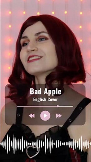 Bad Apple!! (feat. SEKAI Ver.) ~ Project SEKAI Nightcord at 25:00 ENGLISH COVER | [Yukinami]#shorts