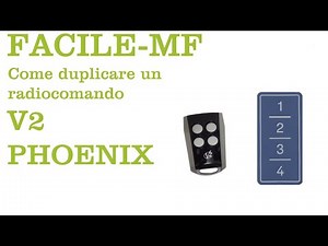 FACILE-MF | Procedura duplicazione V2 PHOENIX