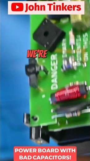 Fun with Scopes: Bad Capacitors on Power Board!