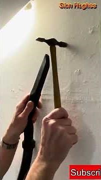 How to hang a heavy mirror