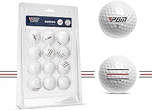 PGM Premium Golf Ball - Performance Golf Ball for Distance and Control - Three Layers Golf Ball - Designed for Advanced Golfers