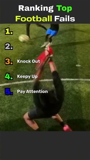 Ranking Best Football Fails 💀 #football #shorts #fail