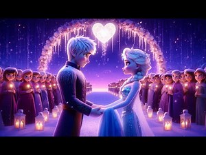 🆕🎶The Most Enchanting Wedding in Disney History - Elsa & Jack Frost's Eternal Vows🤍💍| Frozen wedding