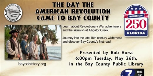 The Historical Society of Bay County presents May Program