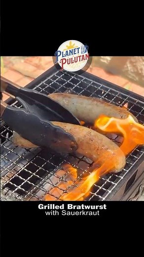 Grilled Bratwurst | Fresh and Warm Sauerkraut