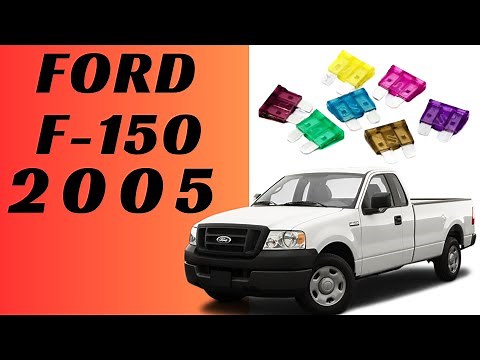 2005 Ford F150 Fuse Box Diagram + Relays - 2 Locations