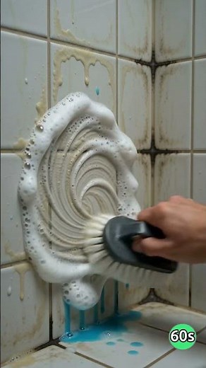 Extreme Bathroom Tile Cleaning 😱 | Black Grout to Spotless Shine ✨ | Satisfying Deep Clean