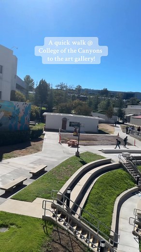Taking a quick break in between classes to enjoy COC's campus. Our destination is the art gallery featuring unique pieces. #COC #ISP #CollegeoftheCanyons #InternationalStudents | International Services and Programs - College of the Canyons | Facebook