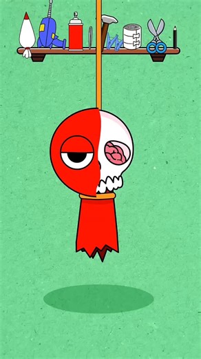 Cartoon Trend on Instagram: "Oh no!! HELP Raddy Sprunki Gray X Mr Sun #animation #reels"