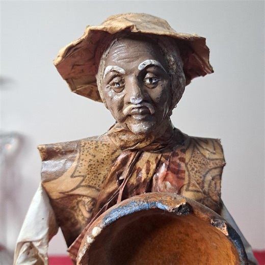 Mexican Folk Art Paper-mâché Sculpture Also Known as Cartonería - Etsy