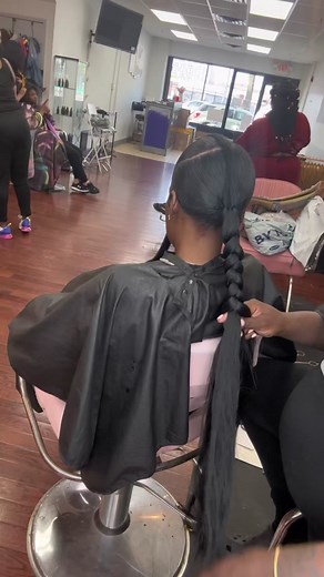 Low Swoop Ponytail with Messy Braid Tutorial