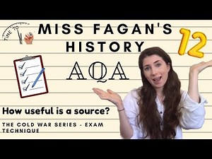 How to answer a SOURCE question in GCSE HISTORY | How useful is source B and C? 12 marks.