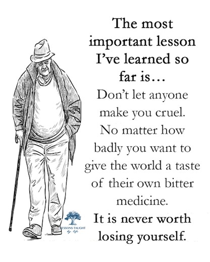 The most important lesson | Lessons Taught By Life
