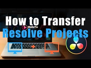 How to Transfer Davinci Resolve Projects to Another Computer